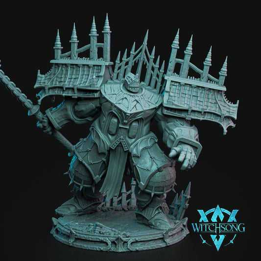 Discover The Greatguard miniature, a formidable sentient gate figure available in both bust and full-figure versions. Perfect for dark fantasy tabletop RPGs like Warhammer or Pathfinder, this unique character combines gothic architecture with a fearsome warrior aesthetic. Ideal for collectors and gamers seeking standout pieces.