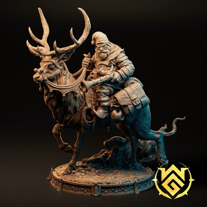 Jack, the Winterbound Ranger – Mounted Ranger / Arctic Warden – Statue & Bust