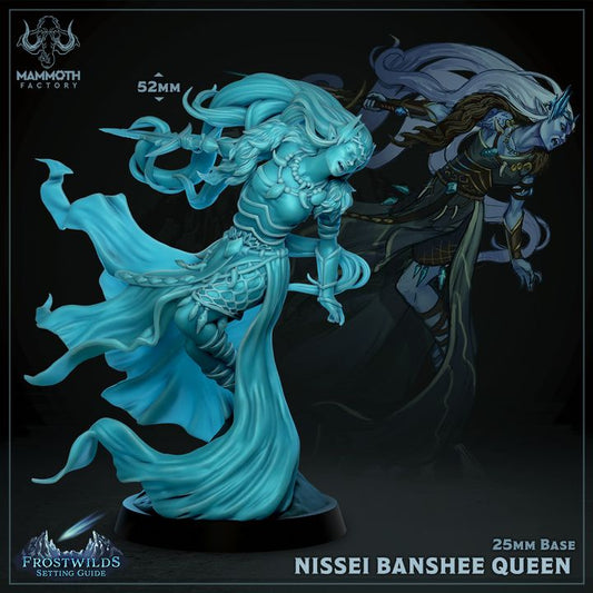 The full figure of the Nissei Banshee Queen, ideal for adding a ghostly presence to RPGs.