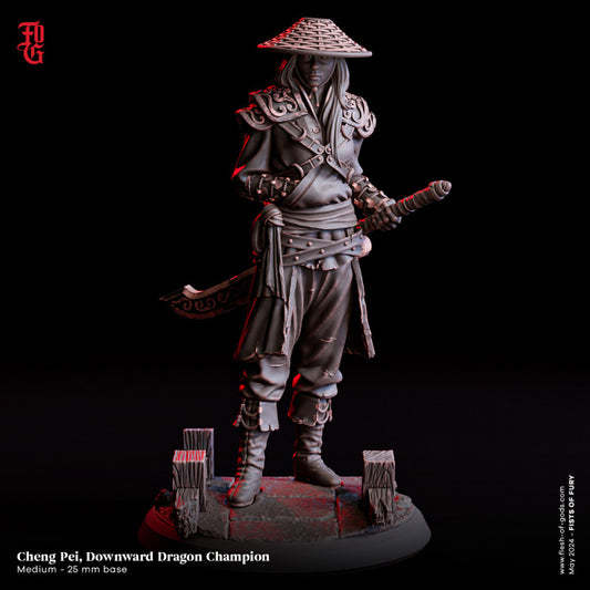 Cheng Pei, Downward Dragon Champion