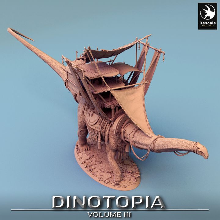 Diplodocus figurine without caravan structure, standing with long neck and tail extended.