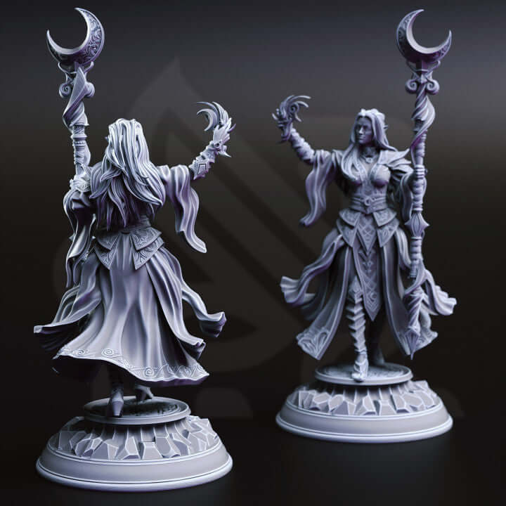 Suma sacerdotisa drow de la luna: Kadna Glyndrel