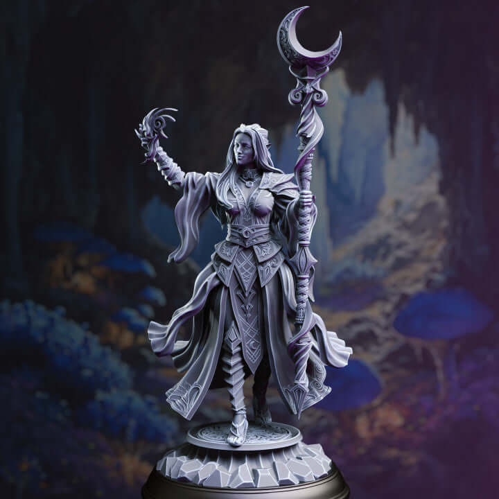 Suma sacerdotisa drow de la luna: Kadna Glyndrel