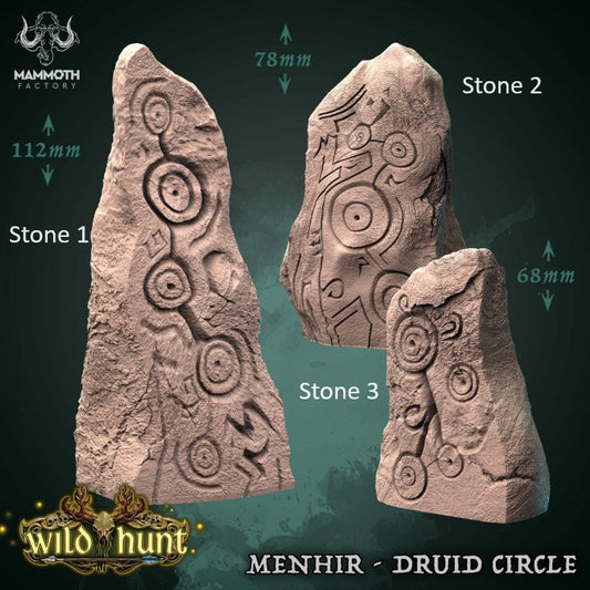 Menhir - Círculo Druida