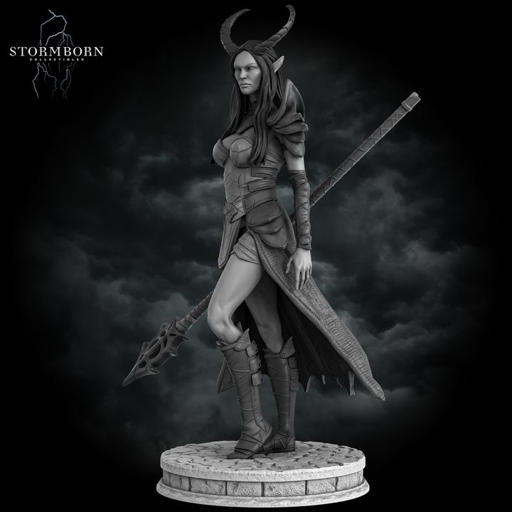 Morrigan, Stregone Tiefling