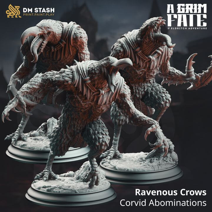 Eldritch Ravenous Crow - Abominio Corvid