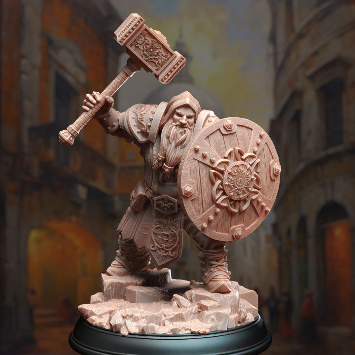 Dwarven Cleric of Life & Glory - Tors of Delvdor