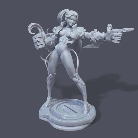 Rebecca Smasher - Cyberpunk: Edgerunners (SFW/NSFW 18+Only) - 1:6, 1:9 Scale Figures & Bust