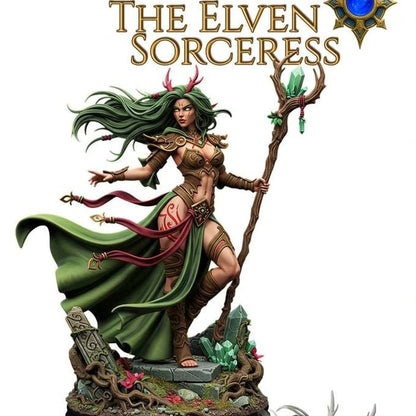 Thalindra Windbloom - Elven Sorceress (SFW/NSFW 18+) - 75mm Scale