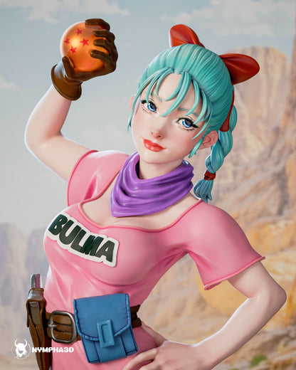Bulma - Dragonball (SFW/NSFW 18+ Only) - 1:6 Scale Figure & Bust