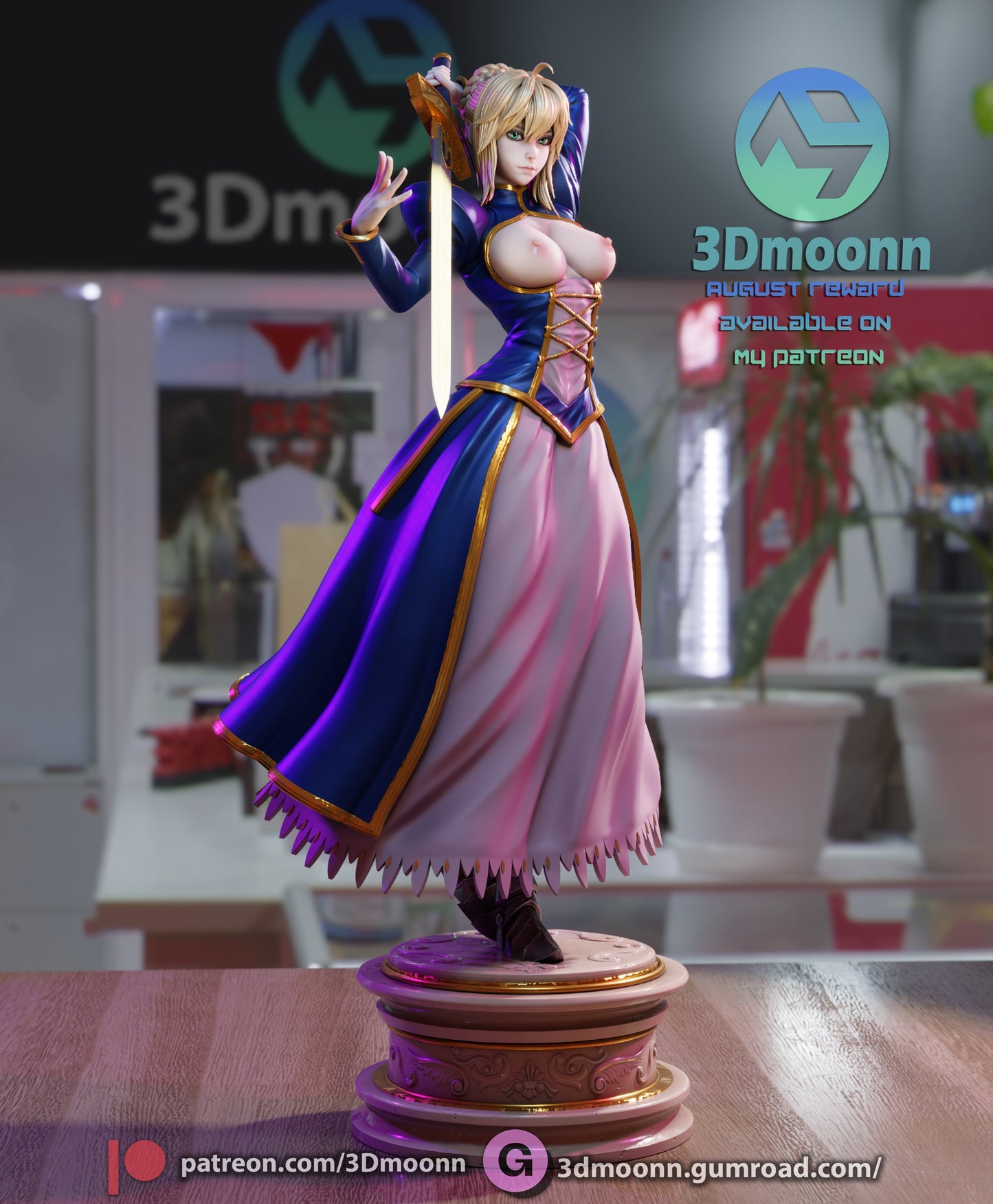 Saber - Fate/Grand Order (SFW/NSFW 18+) - 1:6 Scale