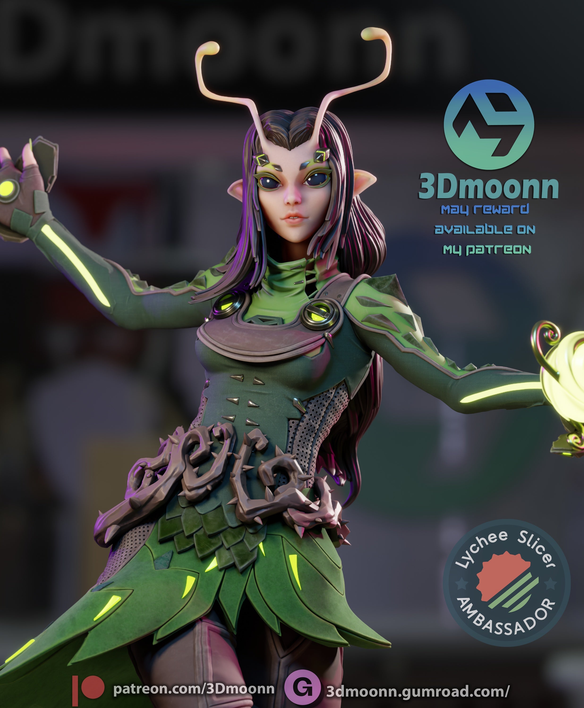 Mantis - Marvel Rivals - 1:6 Scale – Dungeon Master Minis