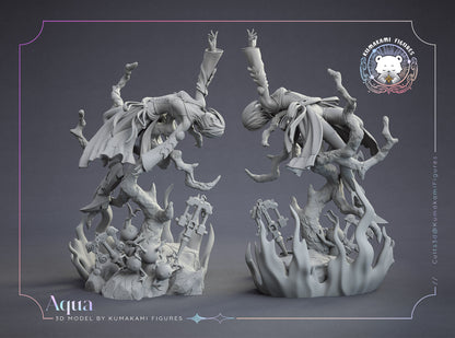 Aqua - Kingdom Hearts - 1:8 Scale Figure