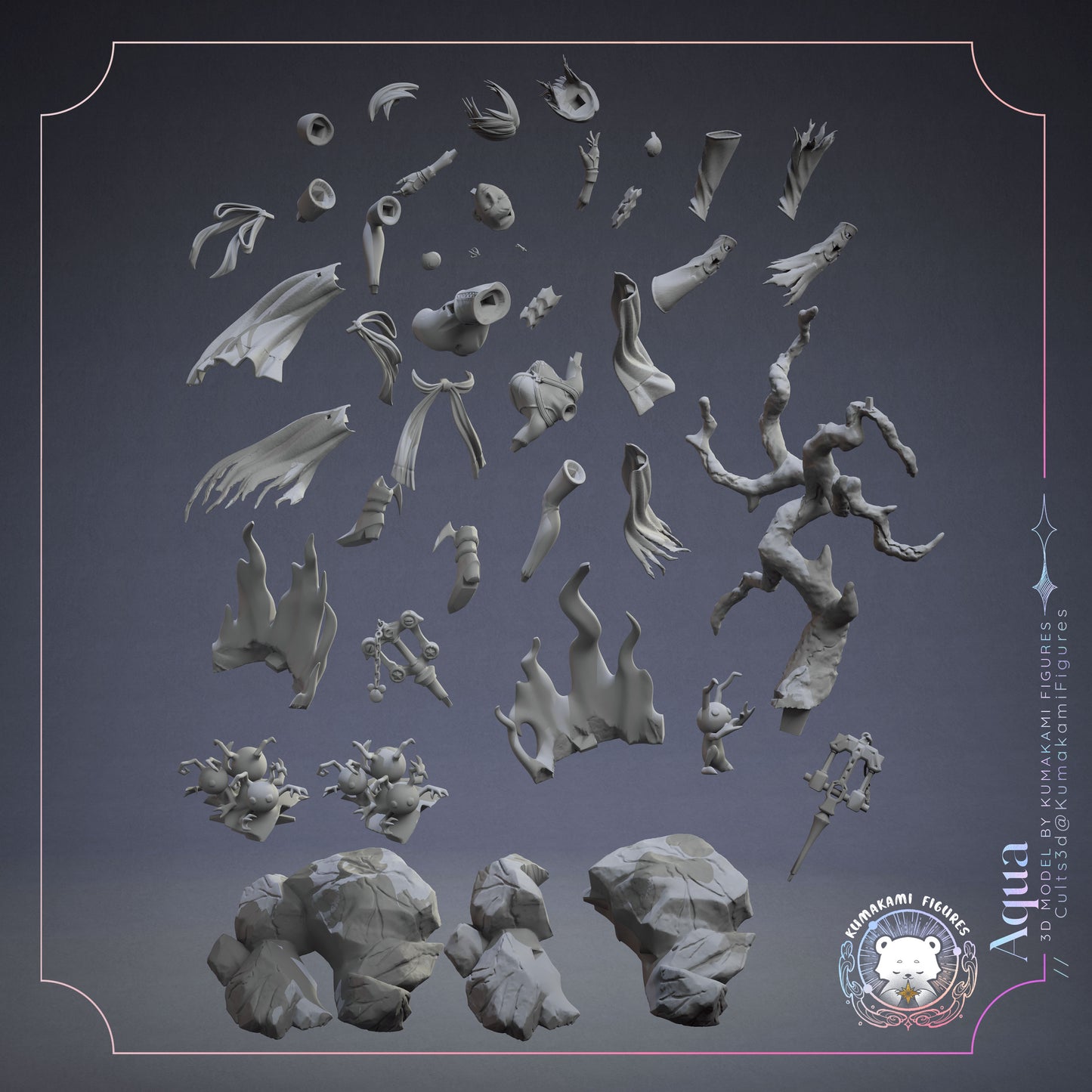 Aqua - Kingdom Hearts - 1:8 Scale Figure