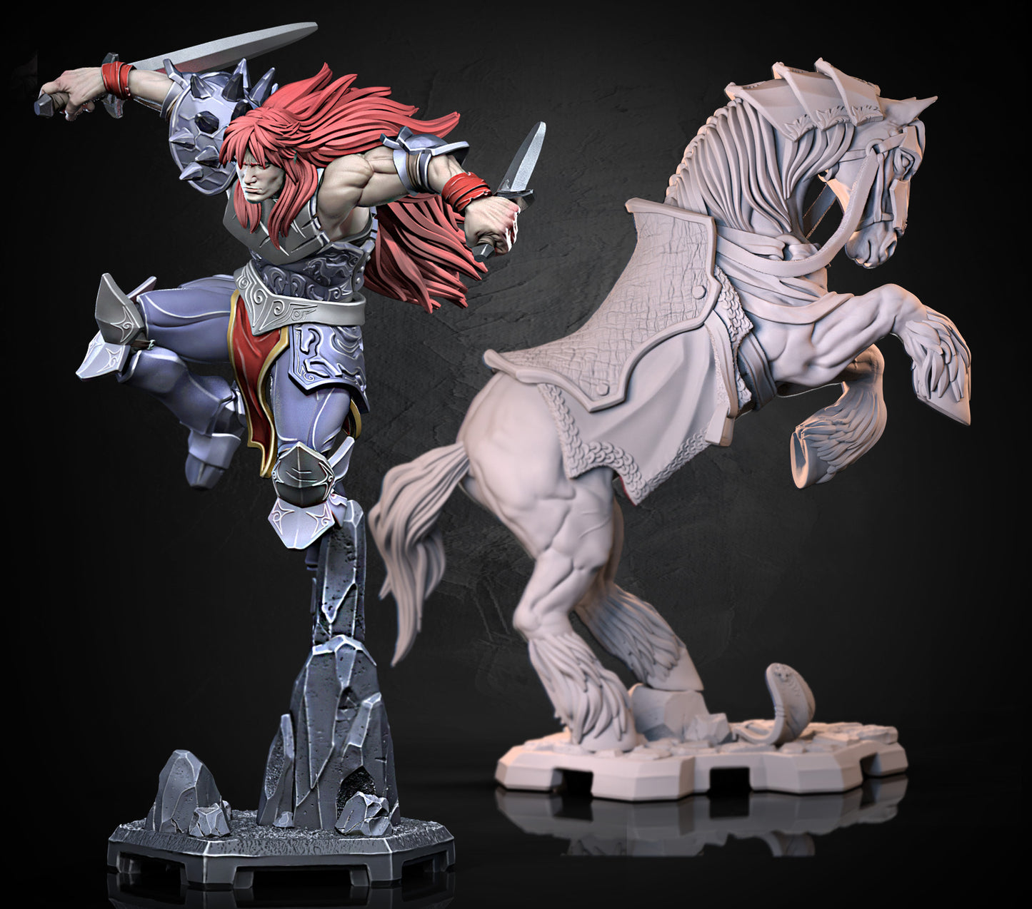 Braford – Knights of the Round Inspired Miniature