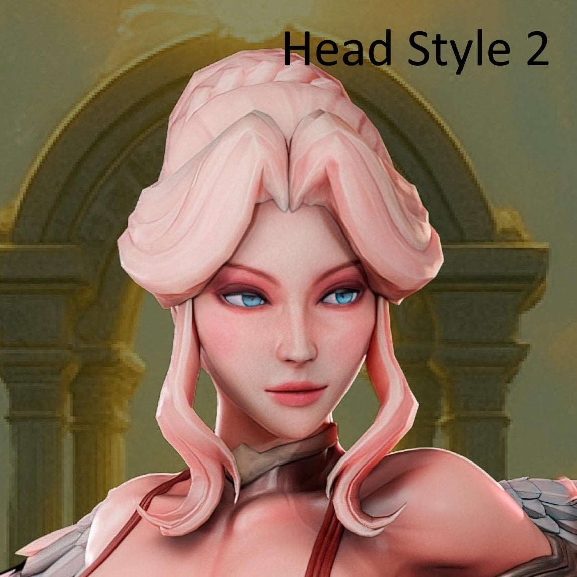 Kaelyn Radiantheart (SFW/NSFW 18+ Only) - Aasimar Fighter - 32mm, 75mm, 1:10 Scale & Bust