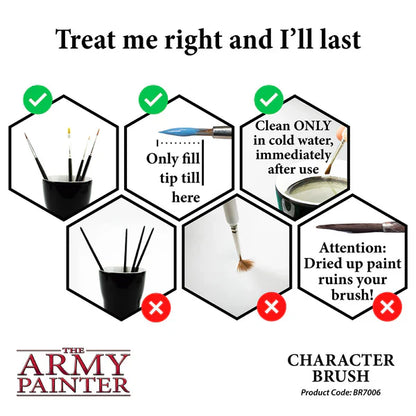 Army Painter Tools: Wargammer Brush - Character