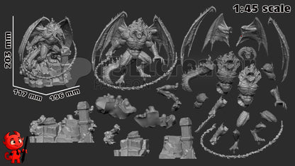 Balrog - LoTR - 1:45 Scale, Bust