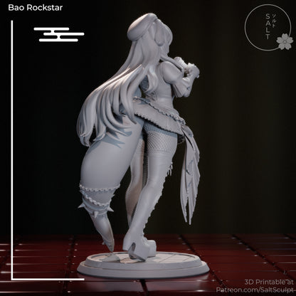 Boa the Whale - Rockstar Outfit - V-Tuber - 1:7 Scale Figure
