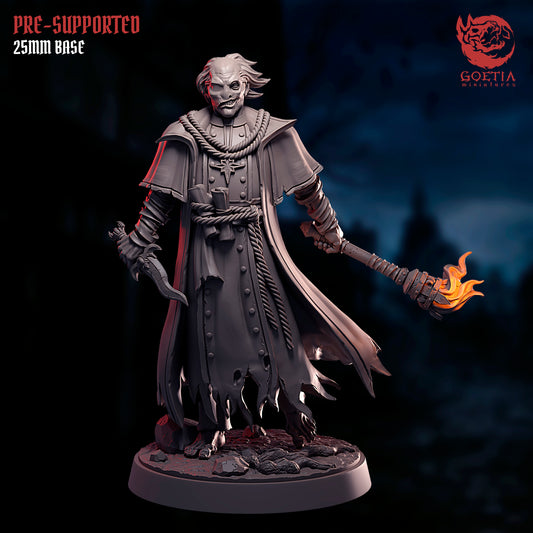 Brother Officiator – Masked Cult Priest – Gruesome Ritual Miniature