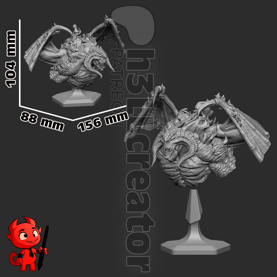 Balrog - LoTR - 1:45 Scale, Bust