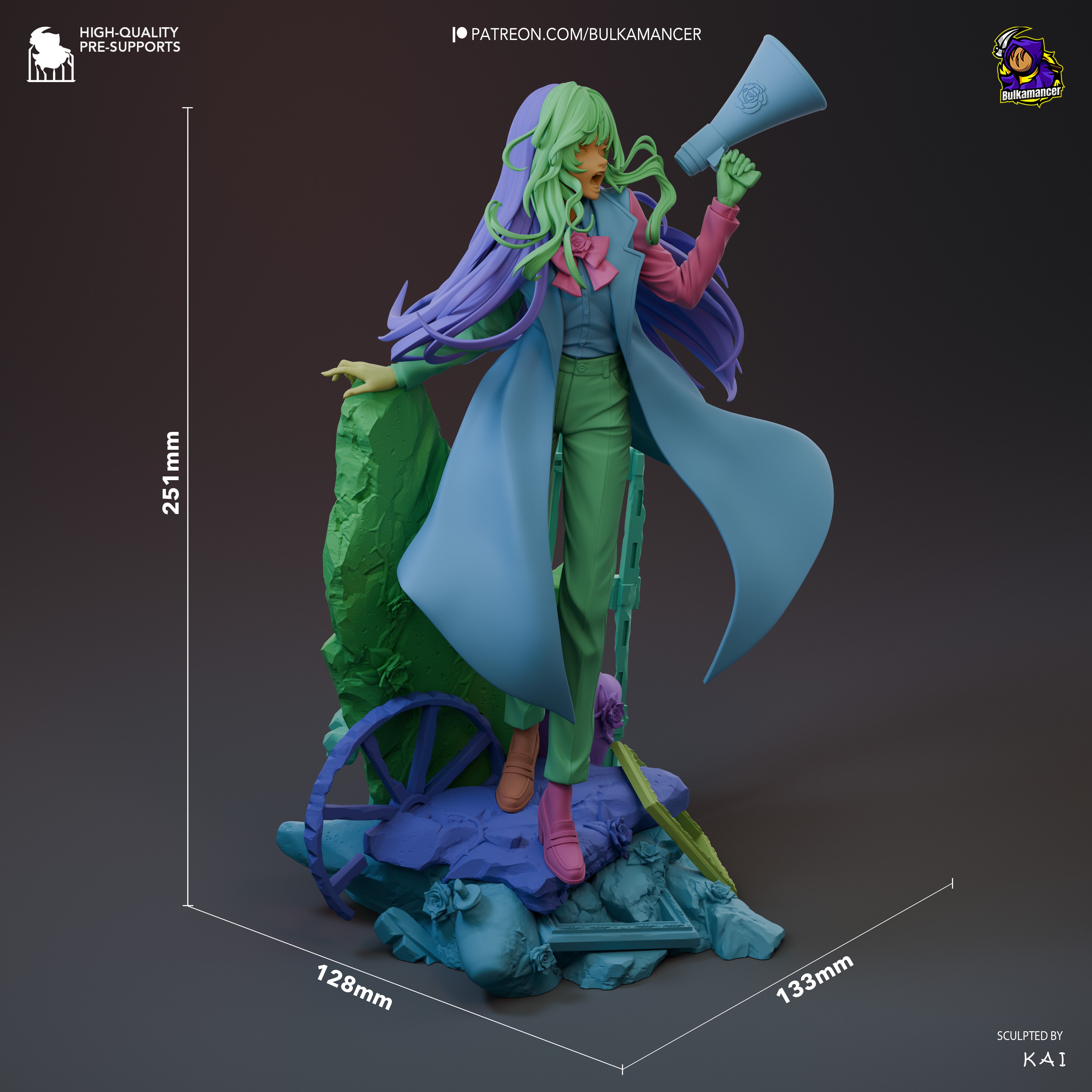 Ado - Japanese J-Pop Singer & “Usseewa” Icon - 1:8 Scale Figure