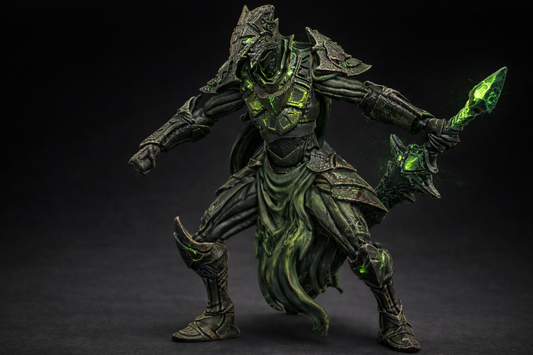 Plague Knight – Trench Crusade Proxy Miniature – Custom Grimdark Knight