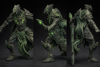 Plague Knight – Trench Crusade Proxy Miniature – Custom Grimdark Knight