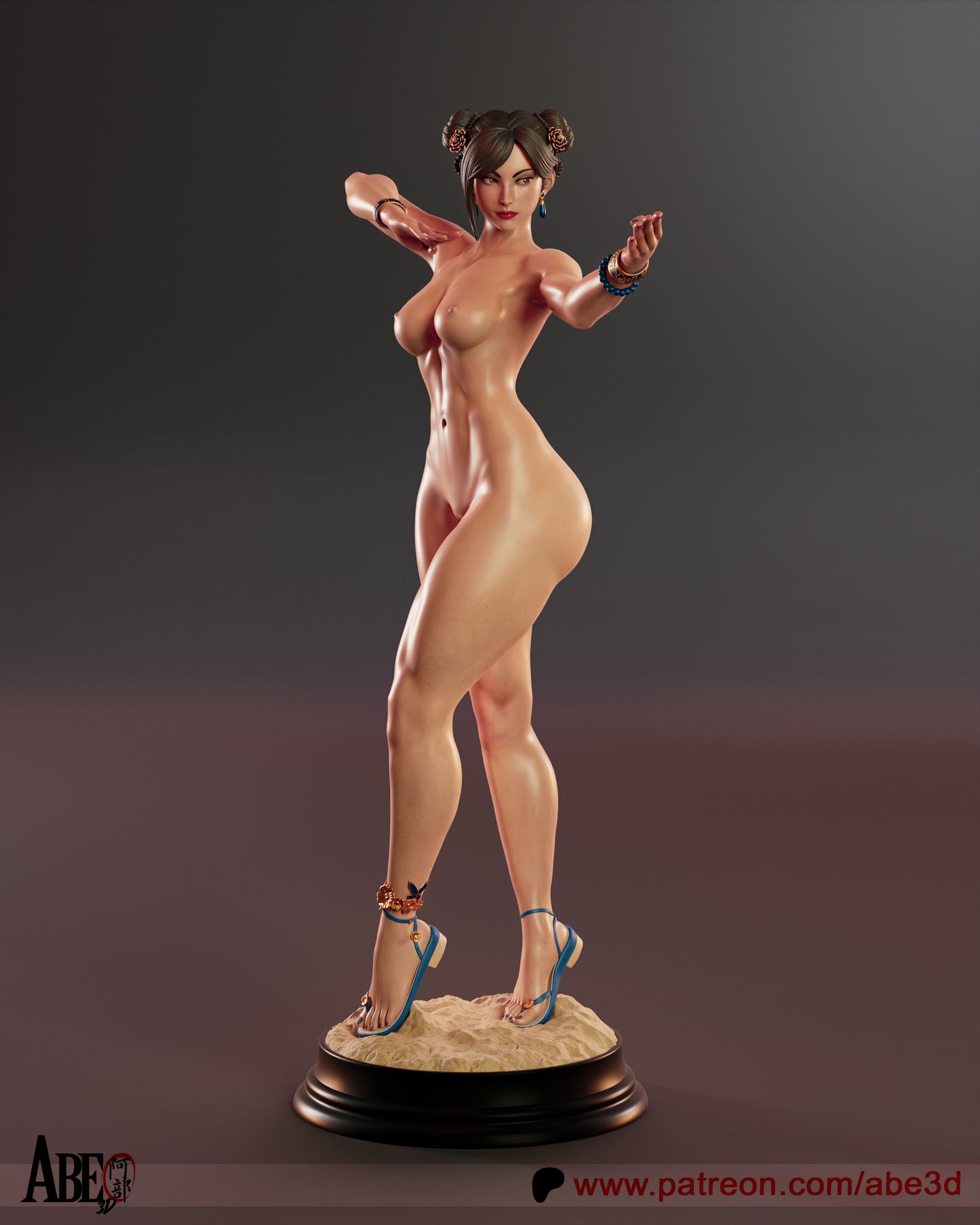 Chun-Li - Street Fighter (SFW/NSFW 18+ Only) - 1:4 Scale Figure