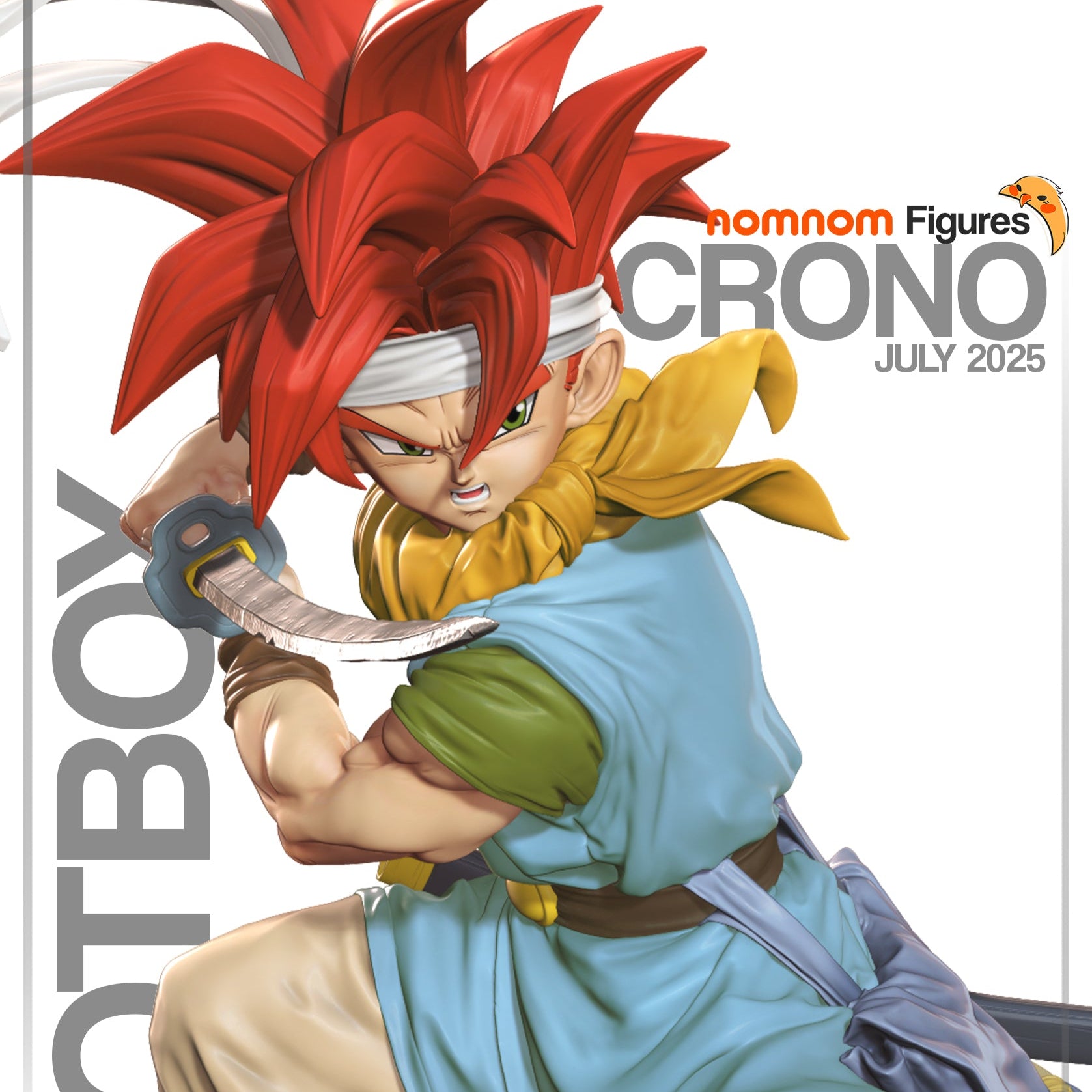Crono - Chrono Trigger - 1:10 Scale – Dungeon Master Minis
