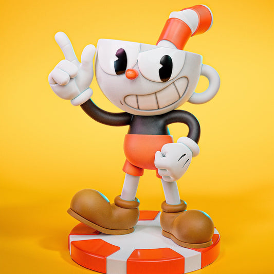 Cuphead - Cuphead - 1:12 collectible Figure