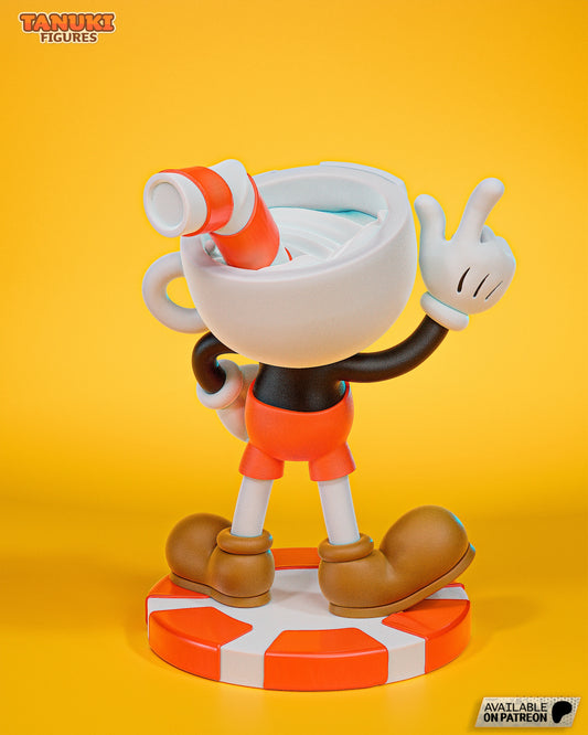Cuphead - Cuphead - 1:12 collectible Figure