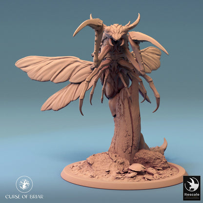 Sky Cutter standing guard, conveying a defensive stance ideal for strategic encounters in your tabletop campaign.