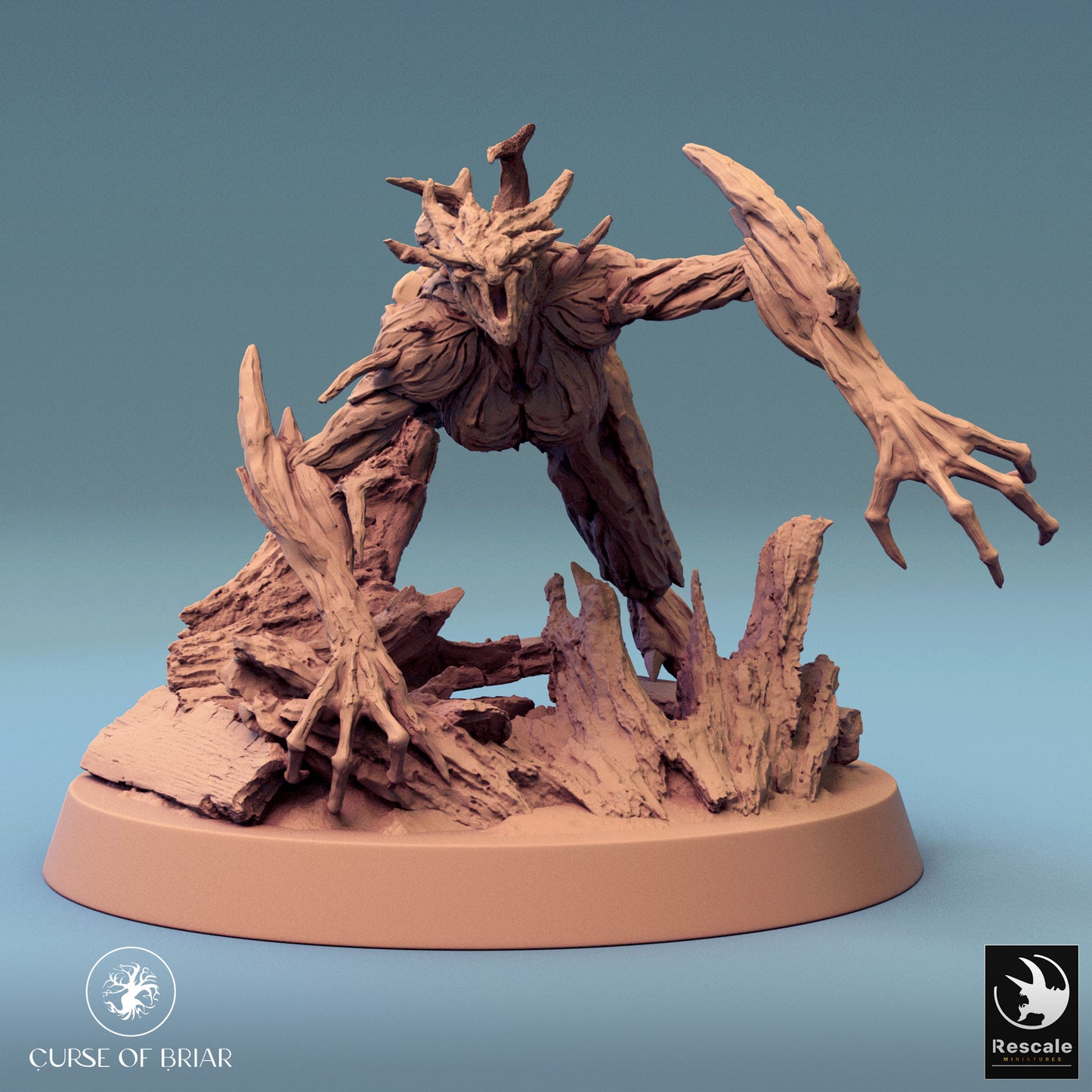 Crouching Wood Fey, Hidden Attitude—this one looks like it’s ready to pounce on anyone who dares pick up litter. A dramatic addition to your Dungeons & Dragons collection.