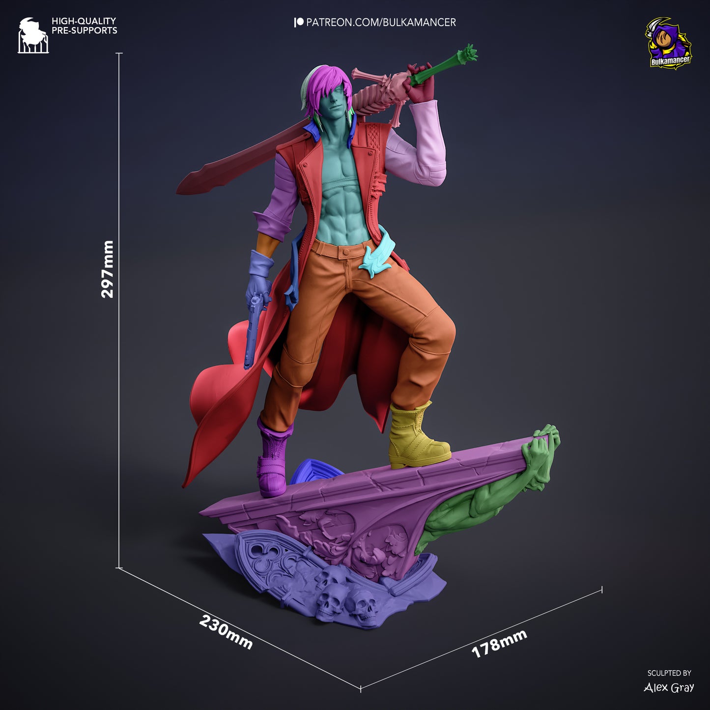 Dante - Devil May Cry - 1:8 Scale Figure