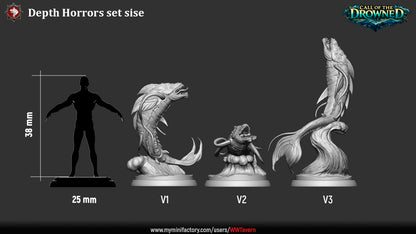Depth Horrors – Call of the Drowned – Resin Miniature