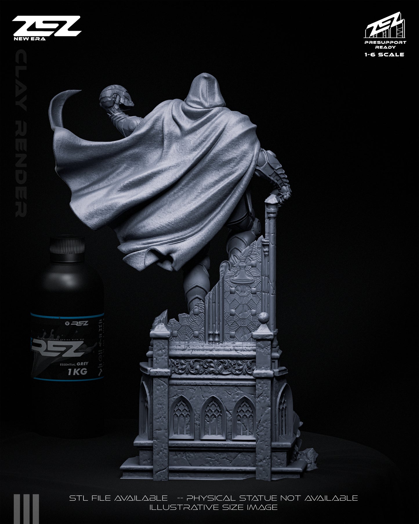 Dr. Doom - Marvel Comics - 1:6 Scale Figure & Bust