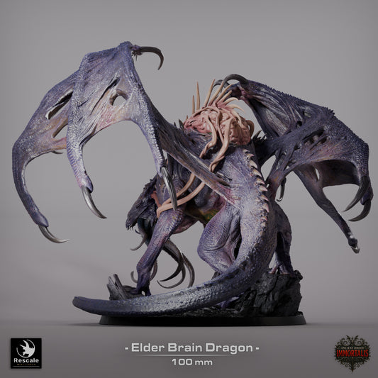 Elder Brain Dragon – Aberration Dragon Horror – Miniature