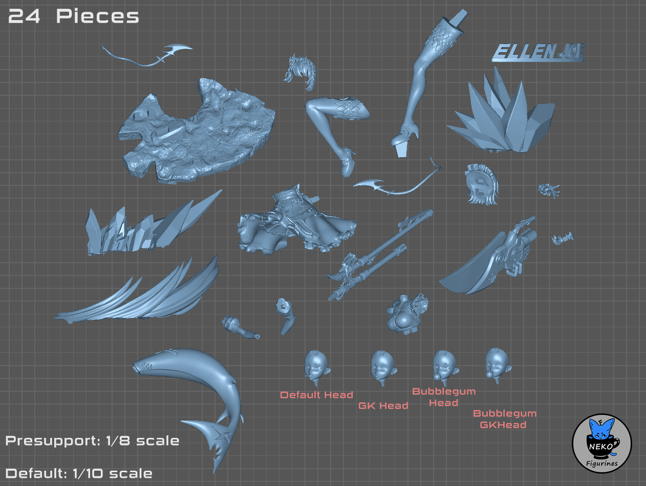 Ellen Joe - Zenless Zone Zero - 1:8 Scale