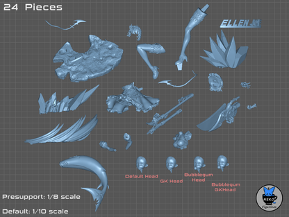 Ellen Joe - Zenless Zone Zero - 1:8 Scale