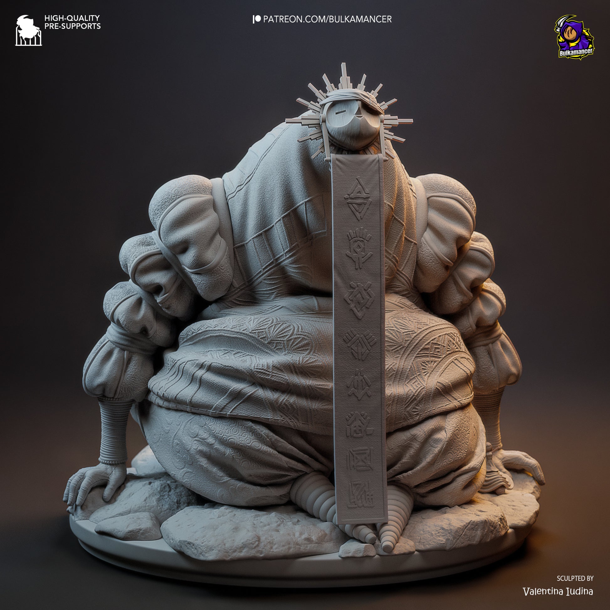 Esquie Expedition 33 collectible figure full view, holding sword and dagger, wearing detailed armor and cape, standing on scenic base.