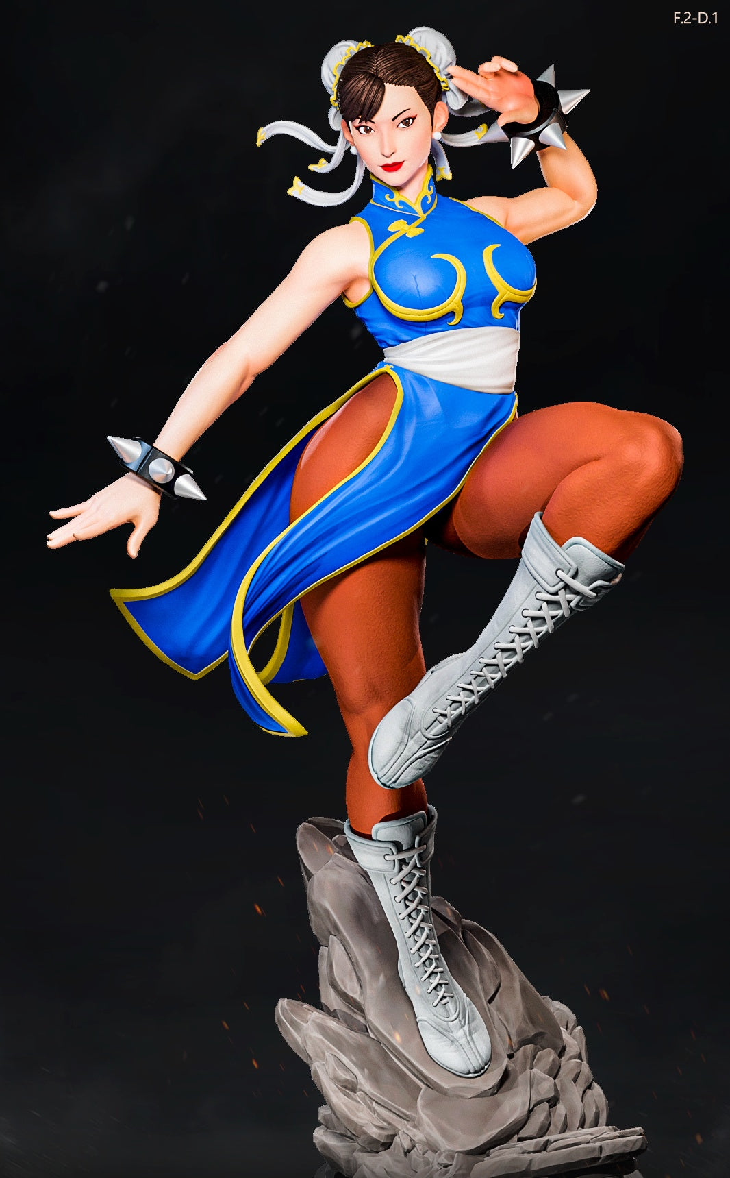 Chun-Li Pose 1 - Street Fighter (SFW/NSFW 18+ Only) - 1:6 Scale Figure