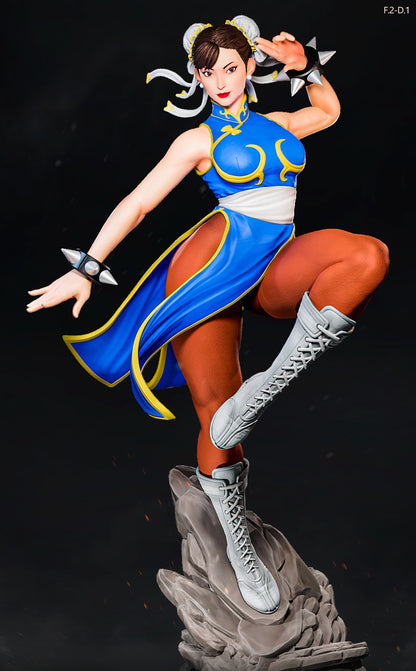 Chun-Li Pose 1 - Street Fighter (SFW/NSFW 18+ Only) - 1:6 Scale Figure