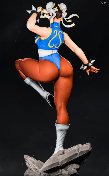 Chun-Li Pose 1 - Street Fighter (SFW/NSFW 18+ Only) - 1:6 Scale Figure
