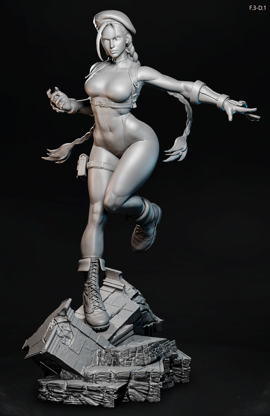 Cammy - Street Fighter (SFW/NSFW 18+ Only) - 1:6 Scale Figure