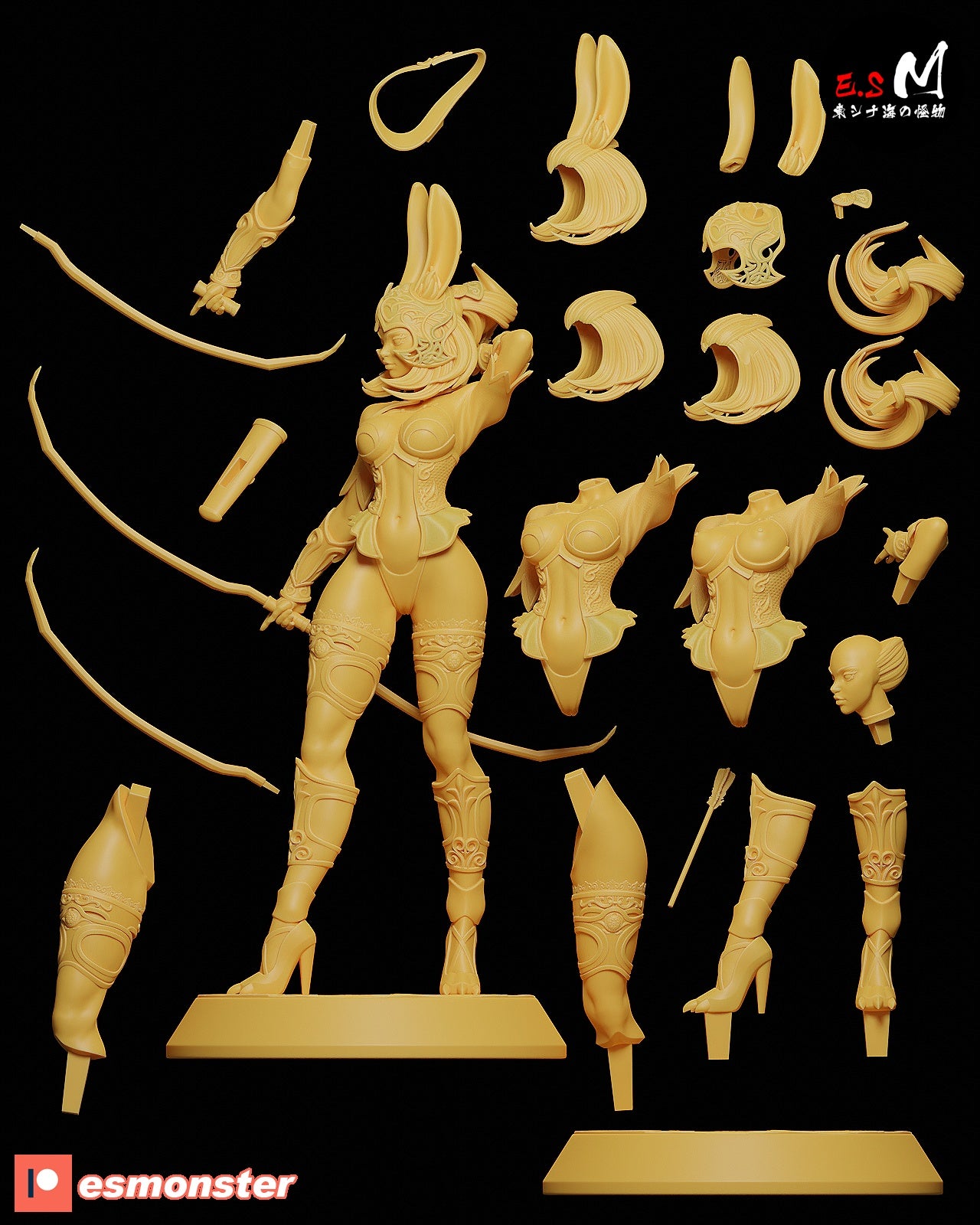 Fran - Final Fantasy XII (SFW/NSFW 18+ Only) - 1:6 Scale Figure