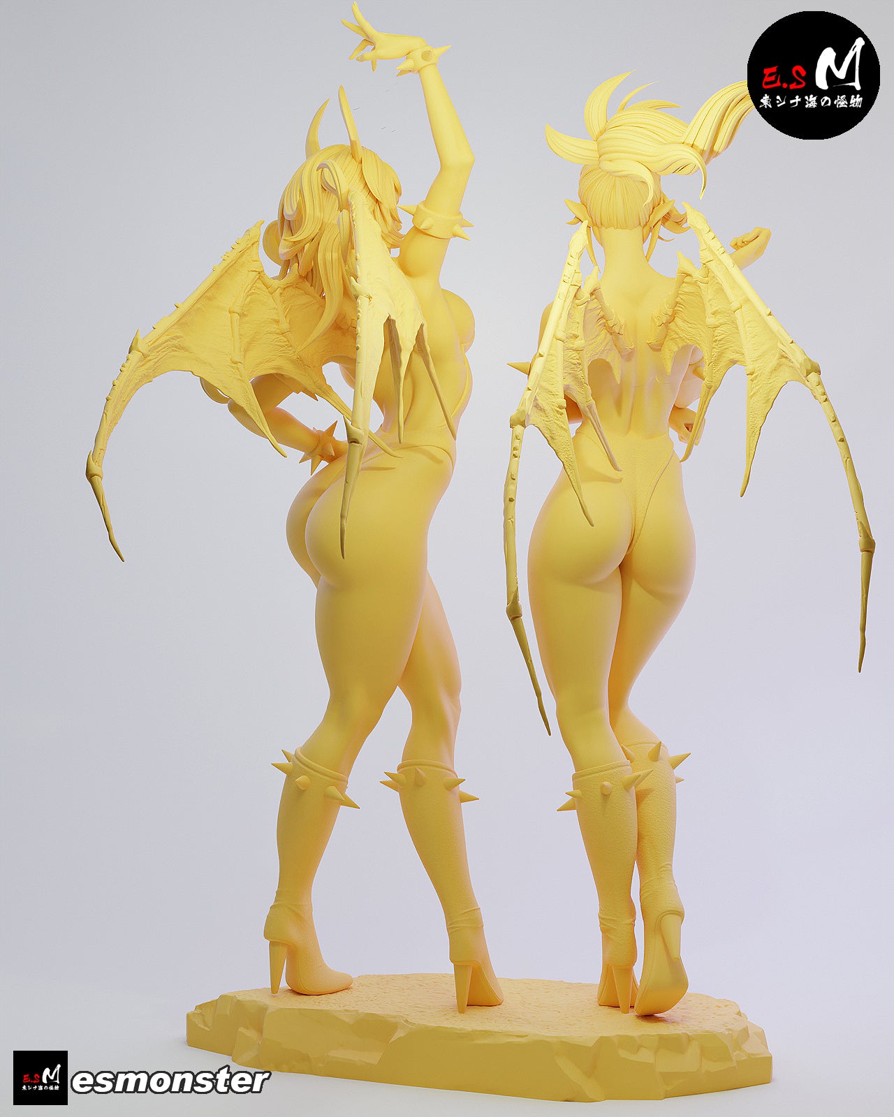 Kneesocks & Scanty Diorama - Panty and Stocking with Garterbelt (SFW/NSFW 18+ Only) - 1:6 Scale Figure