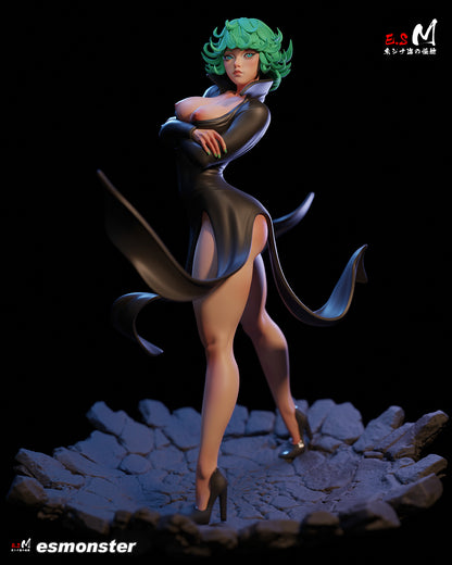 Tatsumaki One Punch Man figure variant arms crossed dynamic pose
