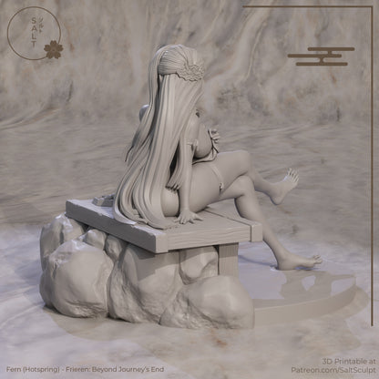 Fern - Hot Springs - Frieren: Beyond Journey's End / Hepburn: Sōsō no Furīren (NSFW 18+ Only) - 1:7 Scale Figure