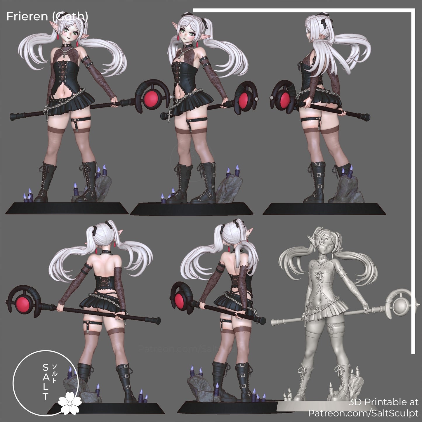 Goth Frieren - Frieren: Beyond Journey's End / Hepburn: Sōsō no Furīren - 1:7 Scale Figure